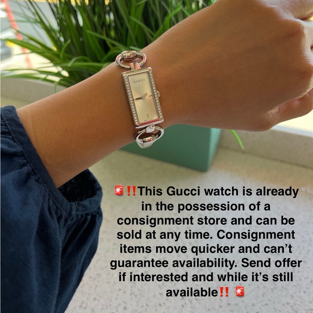 Authentic Gucci Watch Mother of Pearl